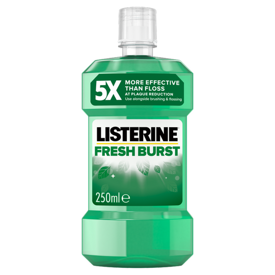 Listerine Mouthwash Fresh Burst 250ml - Case of 6