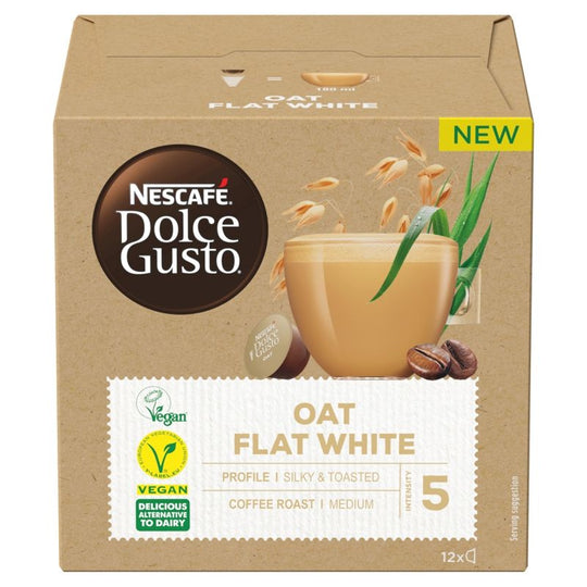 NESCAFÉ Dolce Gusto LATTE Oat coffee pods 12 Pack - Case of 3