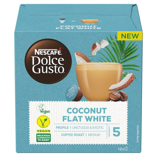NESCAFÉ Dolce Gusto LATTE Coconut coffee pods 12 Pack - Case of 3