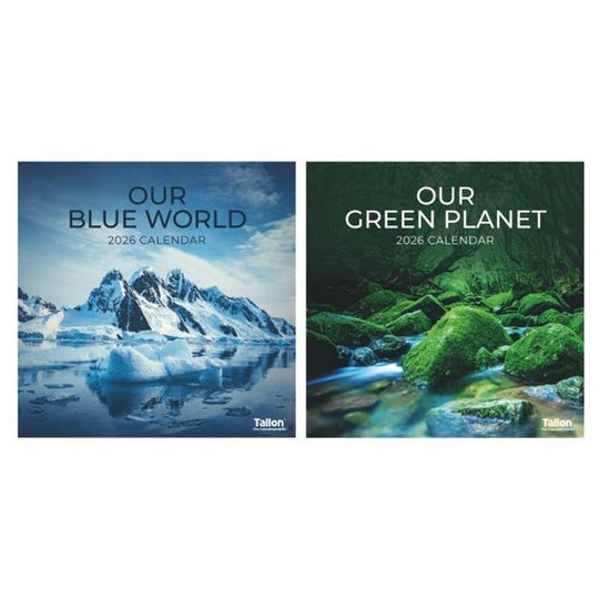 Square Calendar Earth & Space Year 2026 - Case of 12