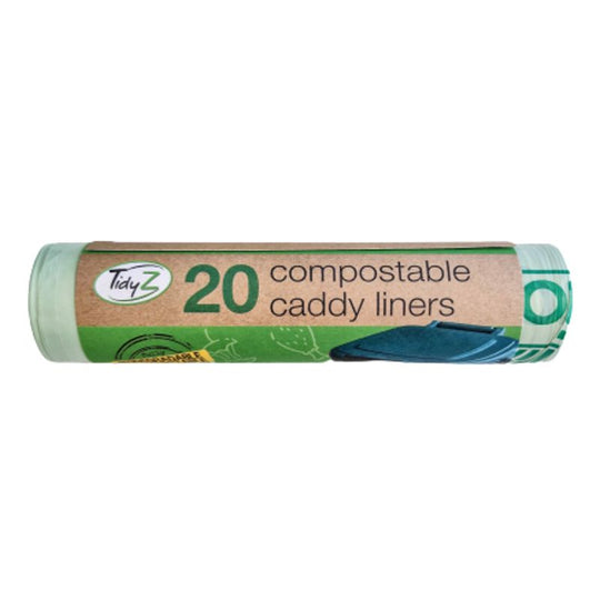 TidyZ Food Waste Bags 5 Litre 20 Pack Roll