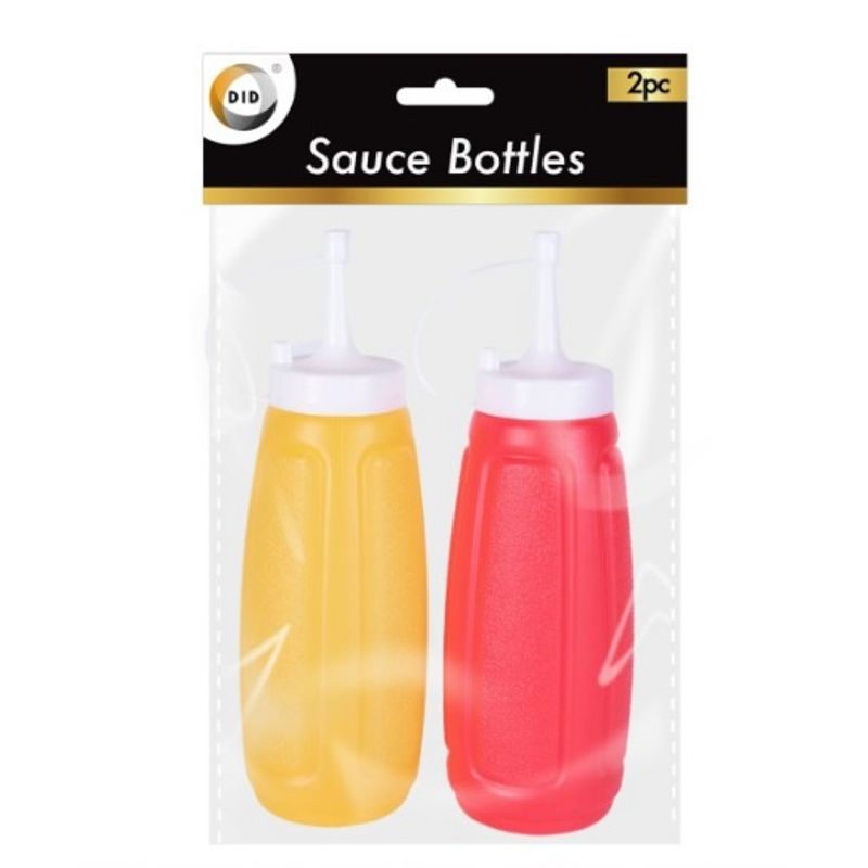 Squeezy Sauce Bottles 2 Pack Wholesale
