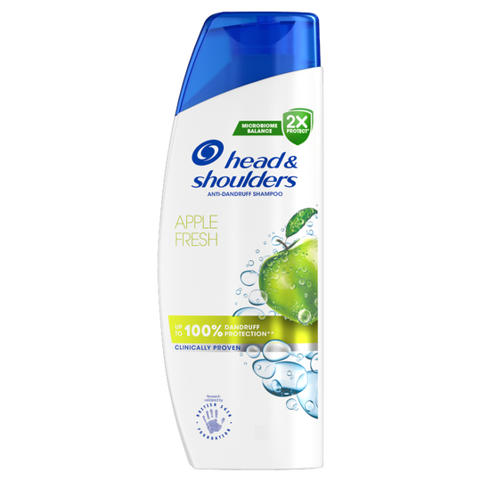 Head & Shoulders Shampoo Apple Fresh 250ml PMP £2.99 - Case of 6