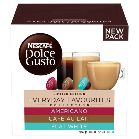 NESCAFÉ Dolce Gusto Variety Pack coffee pods 30 Pack - Case of 3