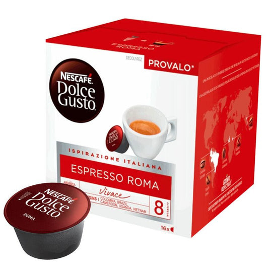 NESCAFÉ Dolce Gusto Roma coffee pods 16 Pack - Case of 3
