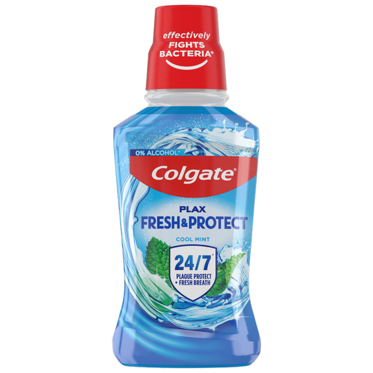 Colgate Mouthwash Plax Cool Mint Blue PMP 1.49 - Case of 6