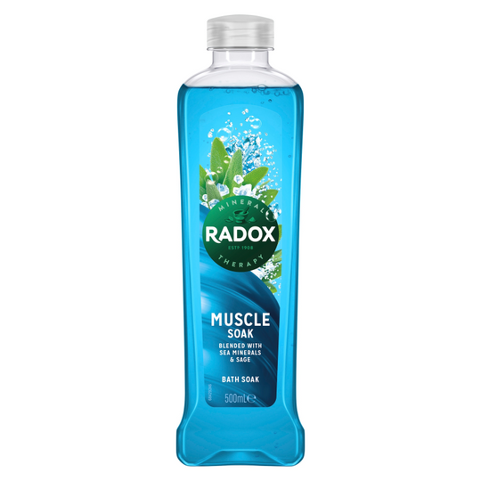 Radox Bath Muscle Soak 500ml PMP £1.75 - Case of 6