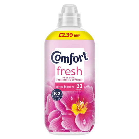 Comfort Fabric Conditioner Spring Blossom 31w 930ml PMP £2.39- Case of 8