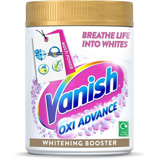 Vanish Gold Powder White Oxi Advance Laundry Booster 470g PMP £4.79 - Case of 6