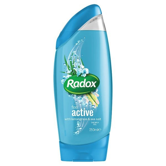 Radox Shower Gel Feel Active Lemongrass & Sea Salt 250ml