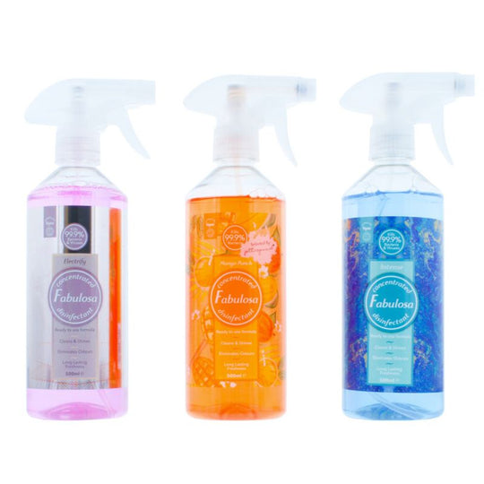 Fabulosa Disinfected Spray Assorted Fragrances 500ml - Case of 9