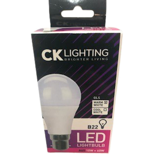 CK LED Light Bulb 10W 60W