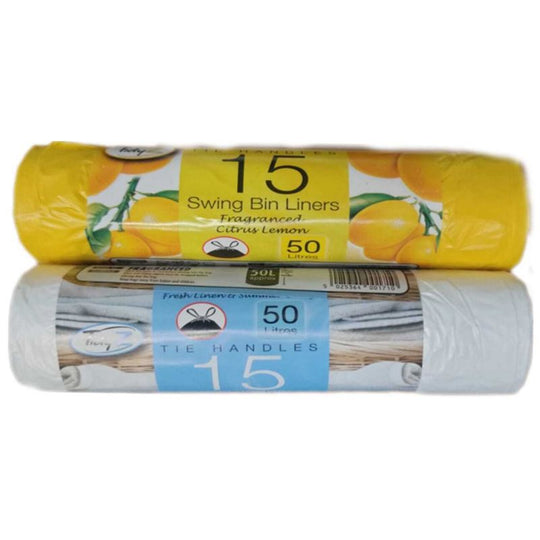 Tidyz Fragranced Citrus Lemon & Fresh Linen Summer 15 Bags
