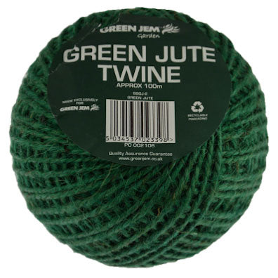 Green Jem Green Jute Twine 100m