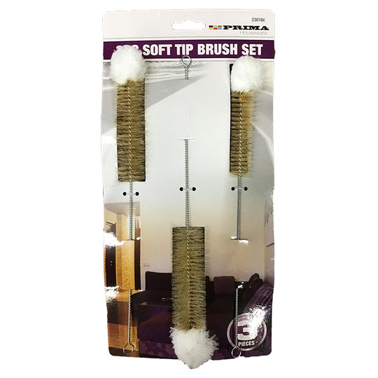 Prima Soft Tip Brush Set 3 Pack