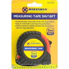 Marksman Tape Measure 5m