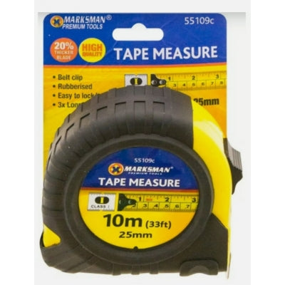Marksman Tape Measure 10m
