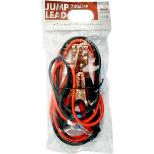 Roadster Jump Leads 200AMP 2.5m