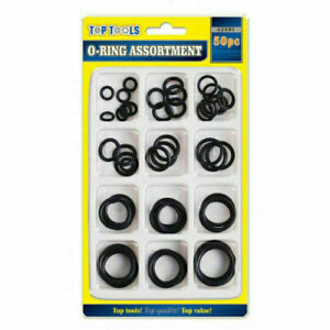 Top Tools 0 Ring Assortment 50 Pack