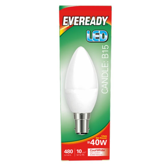 B15 Eveready Bc Candle Bulb - Case of 10