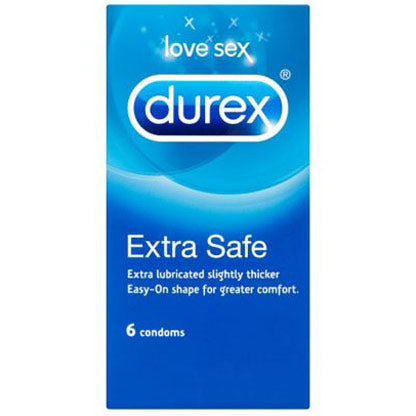 Durex Extra Safe Condoms 6 Pack - Case of 6
