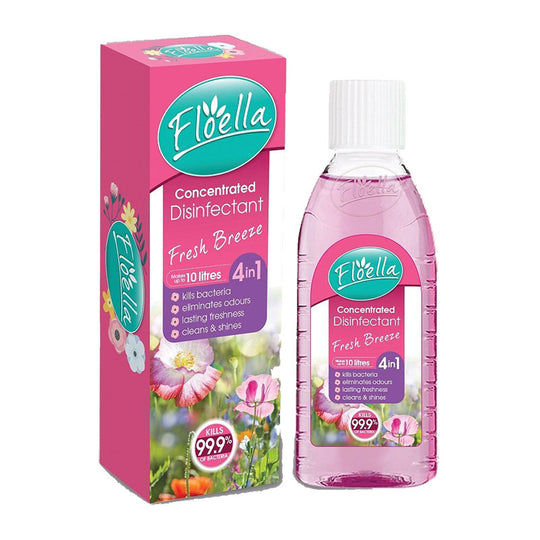 Floella Concentrated Disinfectant Fresh Breeze 150ml - Case of 12