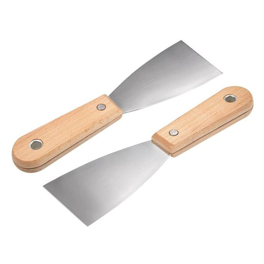 DID Wooden Handle Scraper Set 2 pack
