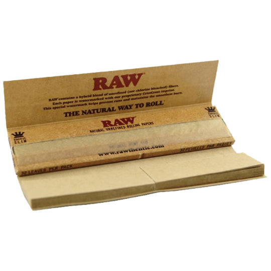 RAW Rolling Papers & Tips Booklet Connoisseur