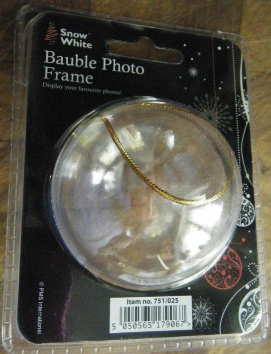 Photo Insert Christmas Bauble