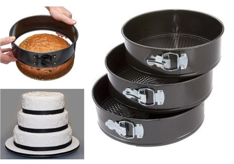 Set Of 3 Spring Form Cake Tins Wholesale