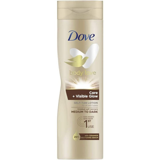 Dove Lotion Visible Glow Dark 250ml - Case of 6