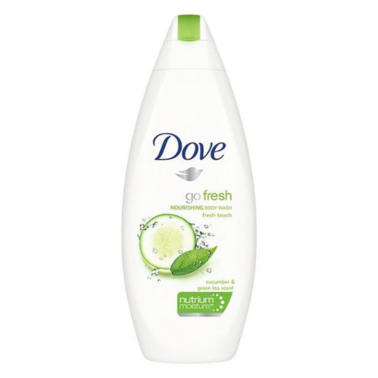 Dove Body Wash Go Fresh Cucumber & Green Tea 250ml - Case of 6