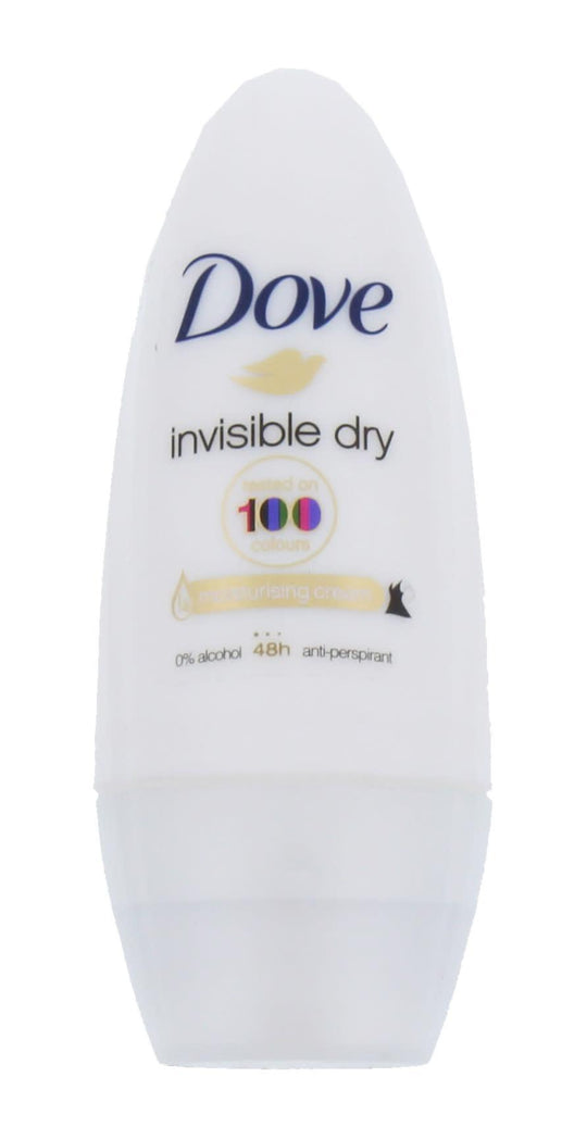 Dove 50ml Roll On Antiperspirants Invisible Dry - Case Of 6