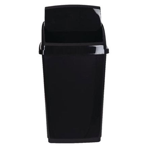 Swing Top Bin 30 Litre Black Wholesale
