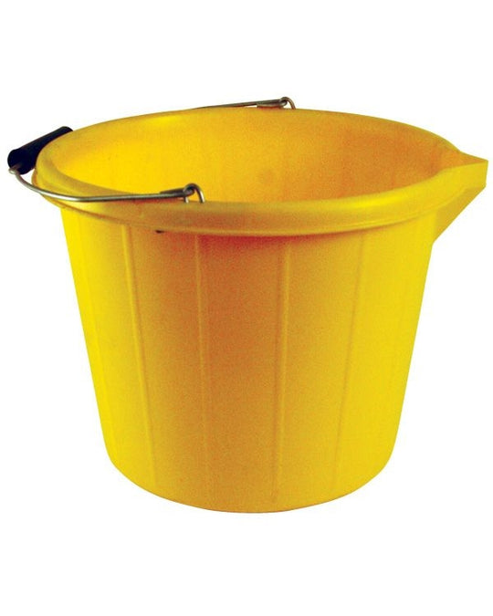 Heavy Duty Yellow Builders Bucket