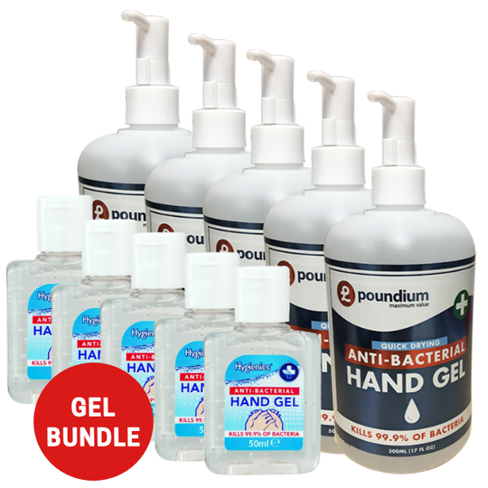 Hand Sanitizer Gel Bundle