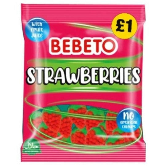 Bebeto Strawberry 150g PMP £1 - Case of 10