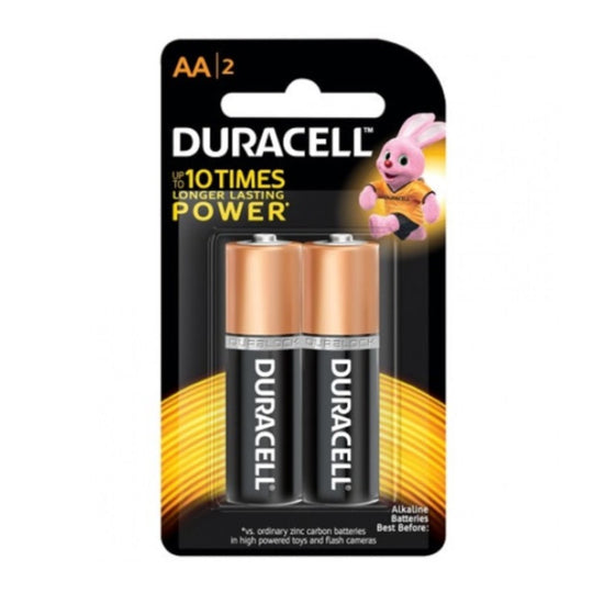 Duracell Basic AA Battery 2 Pack - Case of 20