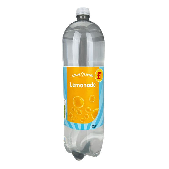 Local Living Fizzy Lemonade Bottles 2L PM £1 - Case of 6