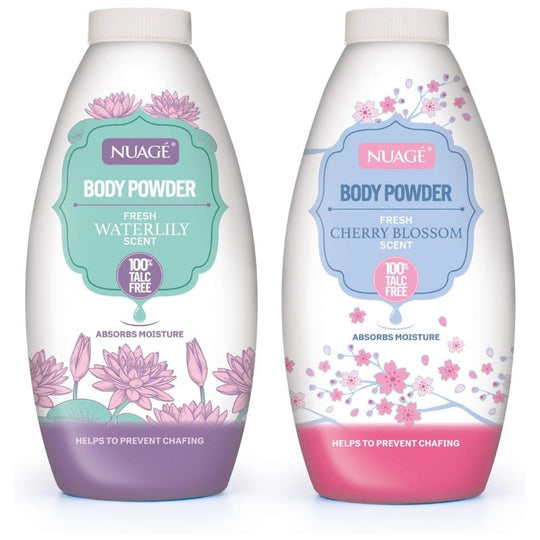 Nuage Talc-Free Body Powder Cherry & Water Lily 250g - Case of 12