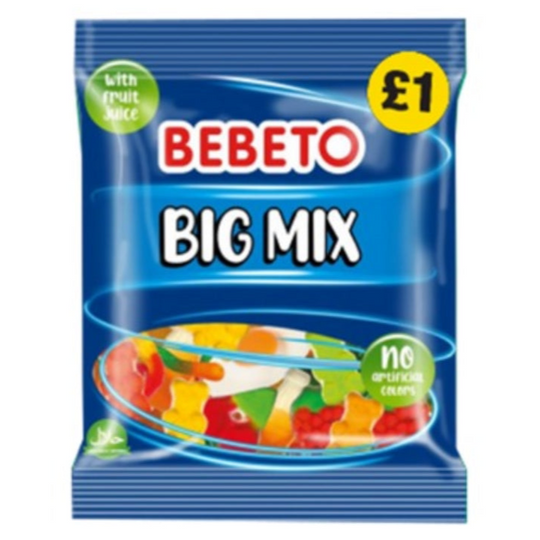 Bebeto Big Mix 150g PMP £1 - Case of 10