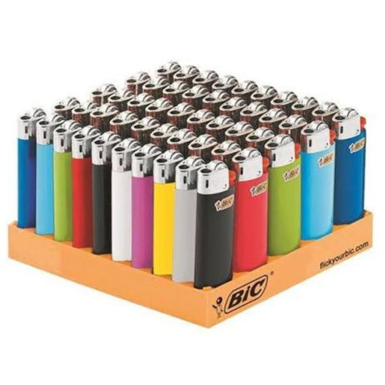 Bic J25 Mini Flint Lighter - Case of 50