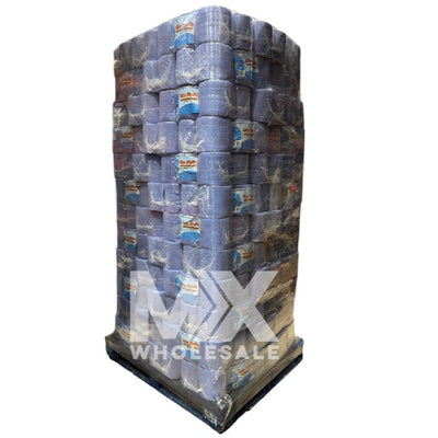 Pallet Deal : 77 x Sky Blue Value Centrefeed Paper Tissue 6 Roll Pack