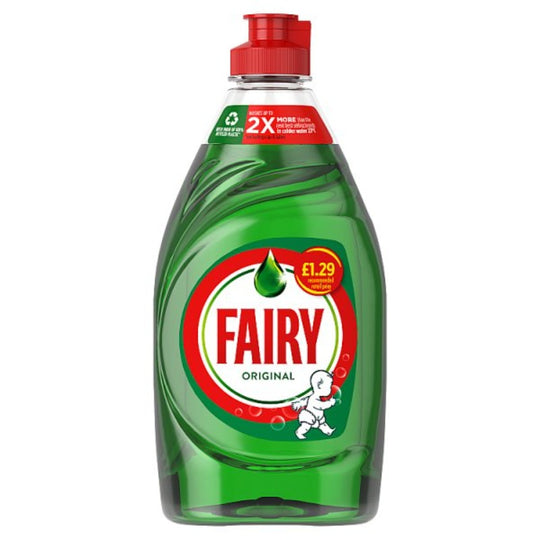 Fairy Washing Up Liquid Original 320ml PMP £1.29 - Case of 10