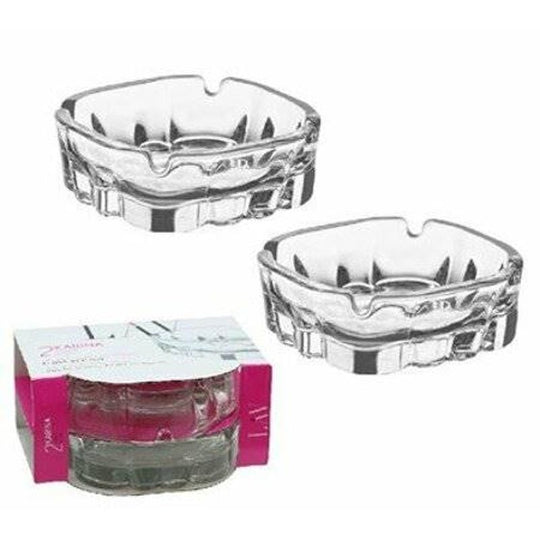 Lav Glass Ashtray 2 Pack
