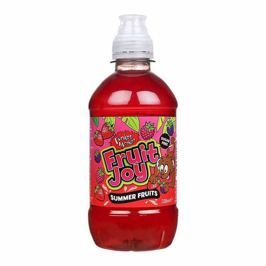 Fruit Joy Still Juice Bottles Summer Fruits 330ml - Case of 12