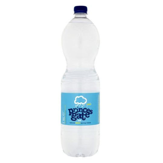 Princes Gate Still Spring Water 1.5L Bottles - Case of 12