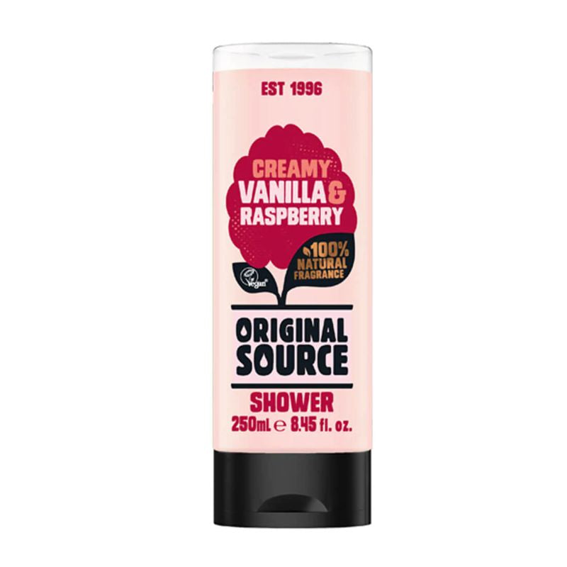 Original Source Shower Gel Creamy Vanilla & Raspberry 250ml - Case of ...