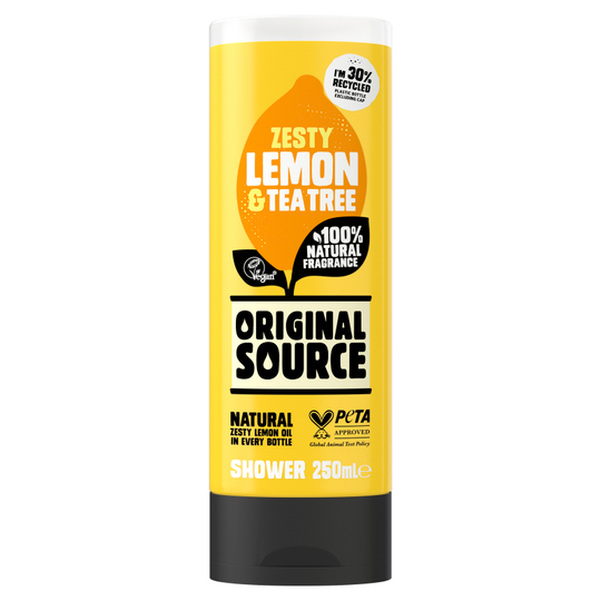 Original Source Shower Gel Lemon & Tea Tree 250ml - Case of 6