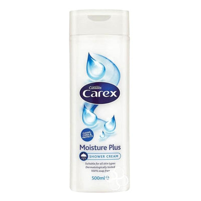 Carex Shower Cream Moisture Plus 500ml - Case Of 6